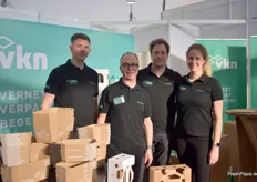 Alexaner Duetsch, Heinz Bürgerhoff, Björn Schote und Laura Stawinsky vom Verpackungskontor Nord. Bürgerhoff ist ebenfalls als eigenständiger Berater unter dem Namen HB Verpackungsservice tätig.
